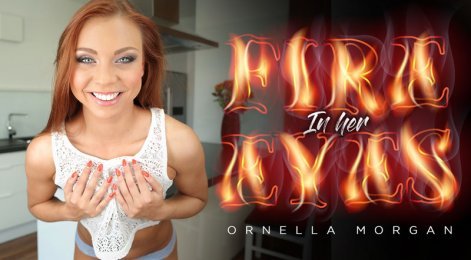 Ornella Morgan has fire in her eyes!