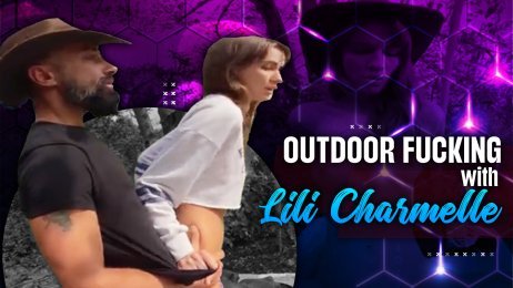 Outdoor fucking with Lili Charmelle
