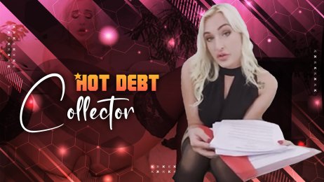 Hot debt collector!